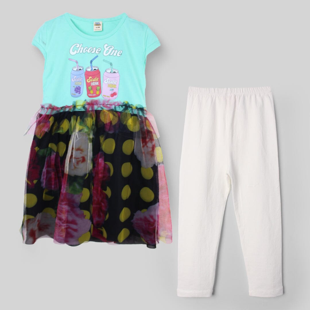 Unique Multi Themed Girls Frock Set Frock Iluvlittlepeople 2-3 Years Multi Summer