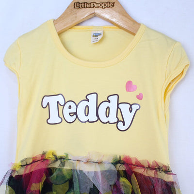 Inspired Yellow Themed Girls Frock Set Frock Iluvlittlepeople 