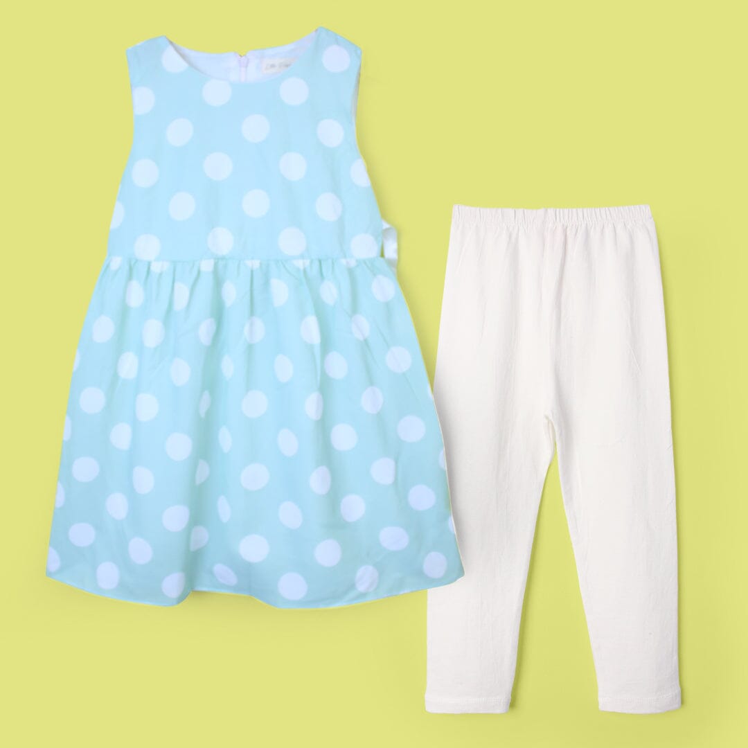 Decent Aqua Themed Girls Frock Set Frock Iluvlittlepeople 