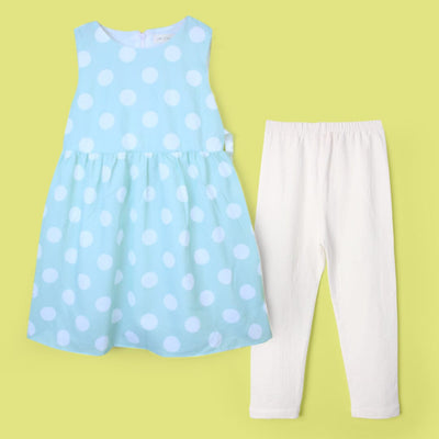 Decent Aqua Themed Girls Frock Set Frock Iluvlittlepeople 