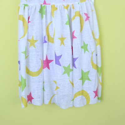 Modern White Themed Girls Frock Set Frock Iluvlittlepeople 