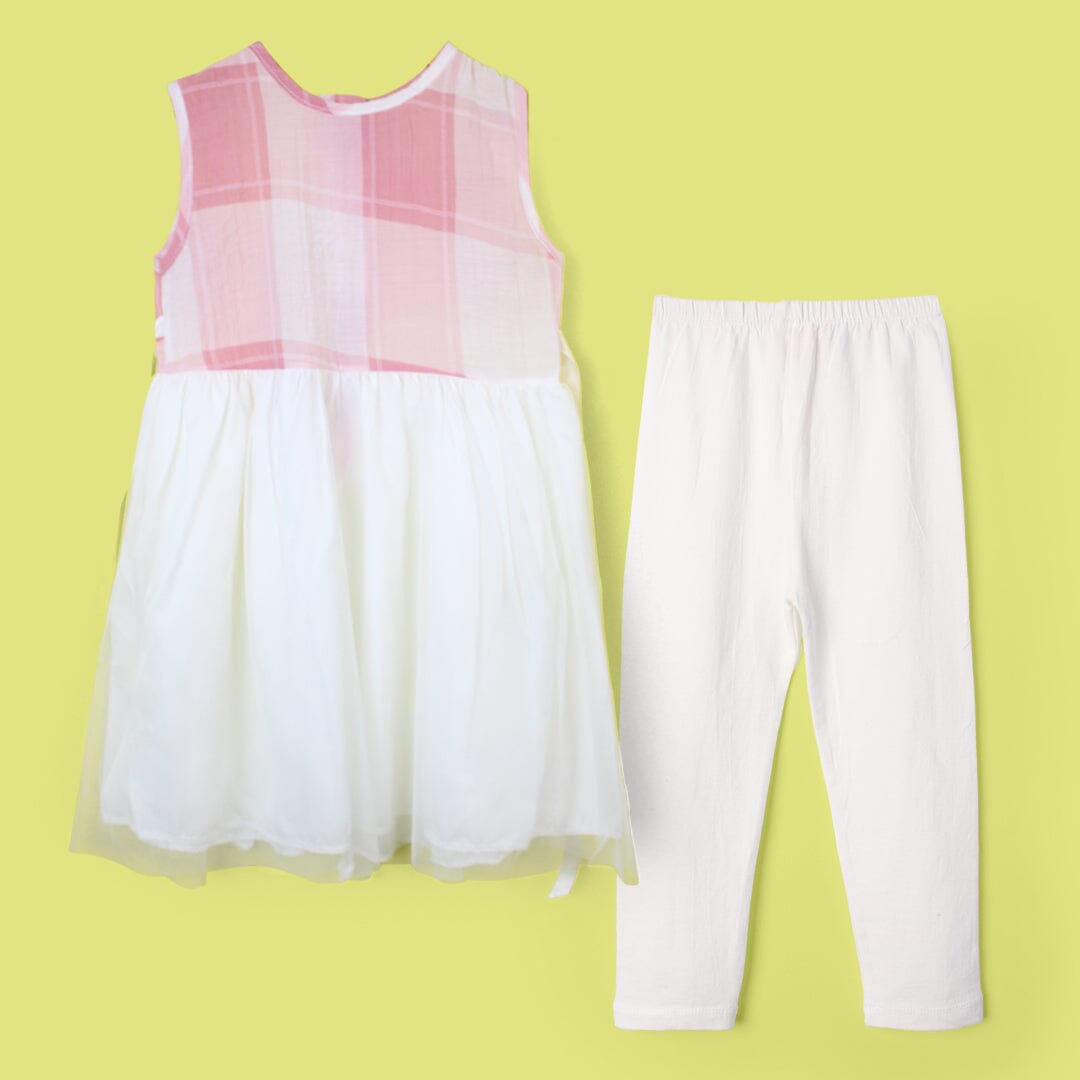 Sweet Pink Themed Girls Frock Set Frock Iluvlittlepeople 2-3 Years Pink Summer