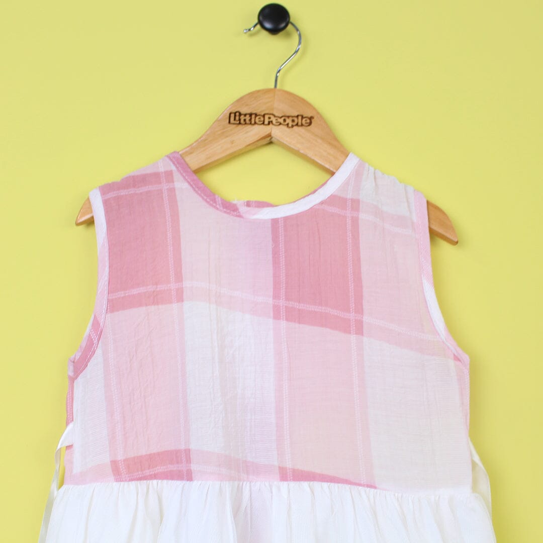 Sweet Pink Themed Girls Frock Set Frock Iluvlittlepeople 