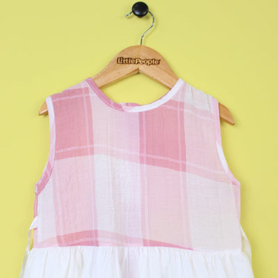 Sweet Pink Themed Girls Frock Set Frock Iluvlittlepeople 