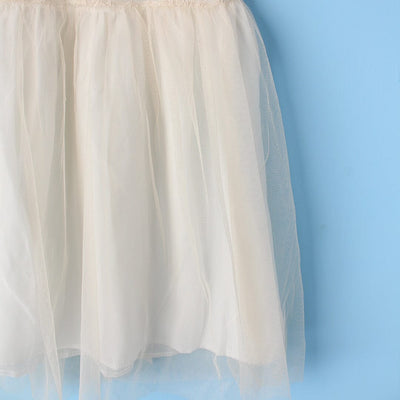 Polished White Themed Girls Frock Set Frock Iluvlittlepeople 