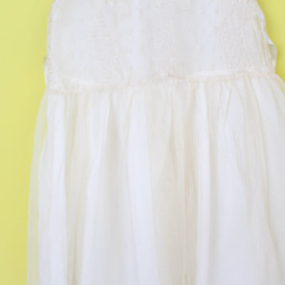 Refined White Themed Girls Frock Set Frock Iluvlittlepeople 