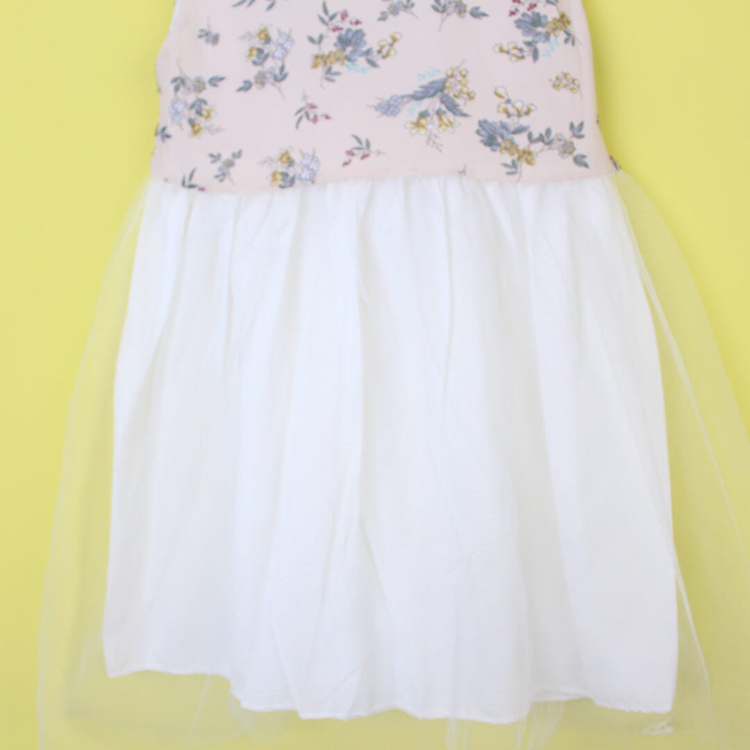 Elegant Beige Themed Girls Frock Set Frock Iluvlittlepeople 