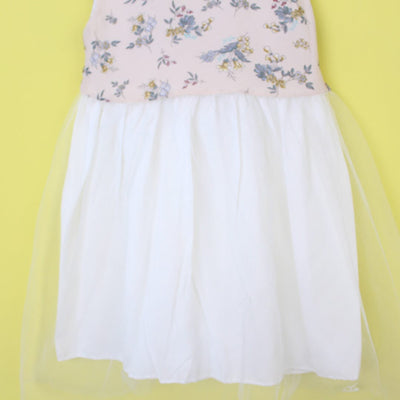 Elegant Beige Themed Girls Frock Set Frock Iluvlittlepeople 