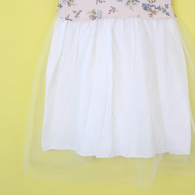 Elegant Beige Themed Girls Frock Set Frock Iluvlittlepeople 