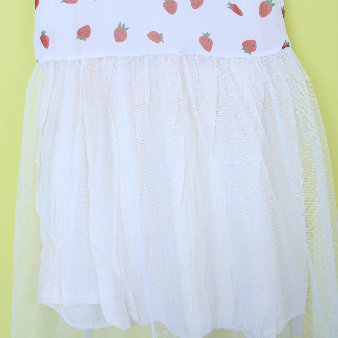 Polished White Themed Girls Frock Set Frock Iluvlittlepeople 