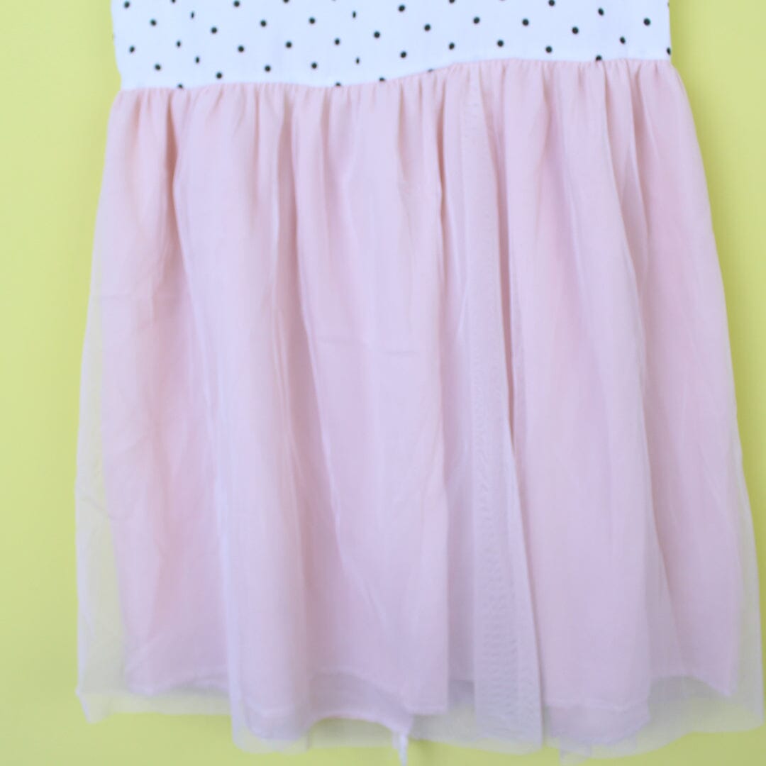 Polished White Themed Girls Frock Set Frock Iluvlittlepeople 