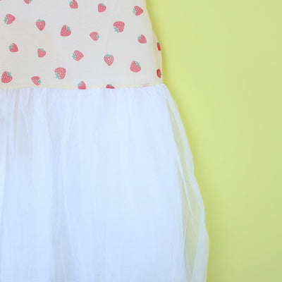 Polished White Themed Girls Frock Set Frock Iluvlittlepeople 