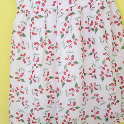 Stylish White Themed Girls Frock Set Frock Iluvlittlepeople 