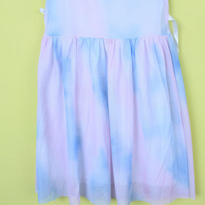 Inspired Blue Themed Girls Frock Set Frock Iluvlittlepeople 