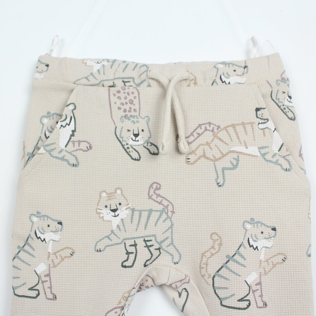 Stylish Beige Themed Kids Trouser Trouser Iluvlittlepeople 