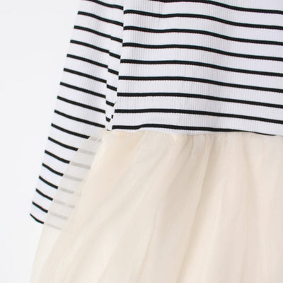 Inspire White Themed Little Girl Frock Frock Iluvlittlepeople 