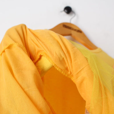 Stylish Yellow Themed Little Girl Frock Set Frock Iluvlittlepeople 