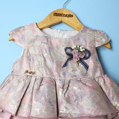 Delicious Pink Little Girl Frock Frock Iluvlittlepeople 