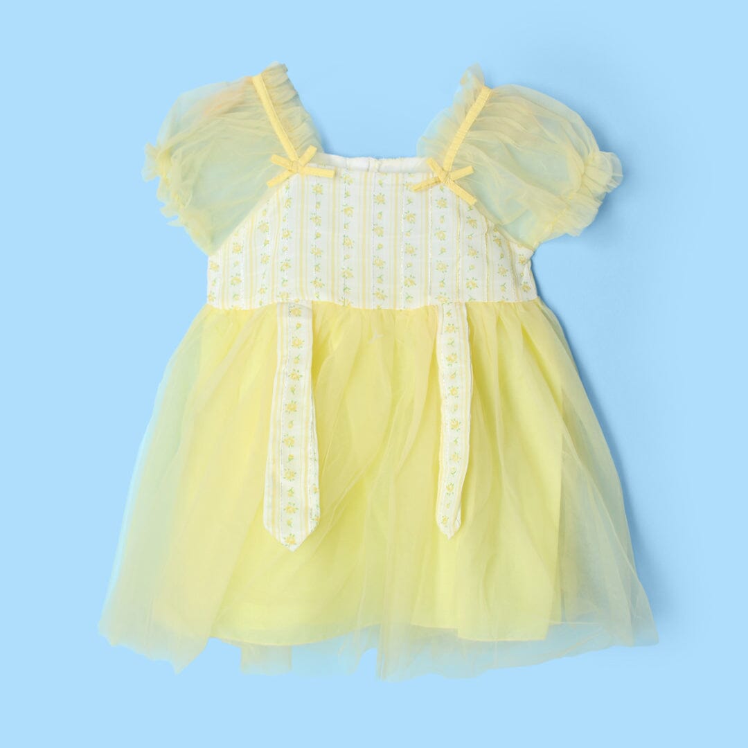 Fantastic Yellow Little Girl Frock Frock Iluvlittlepeople 12-18 Months Yellow Summer