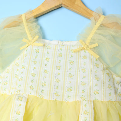 Fantastic Yellow Little Girl Frock Frock Iluvlittlepeople 