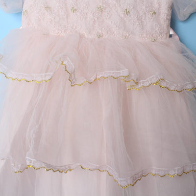 Elegant Pink Little Girl Dream Frock Frock Iluvlittlepeople 