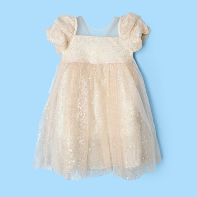 Fancy Peach Little Girl Dream Frock Frock Iluvlittlepeople 4-5 Years Peach Summer