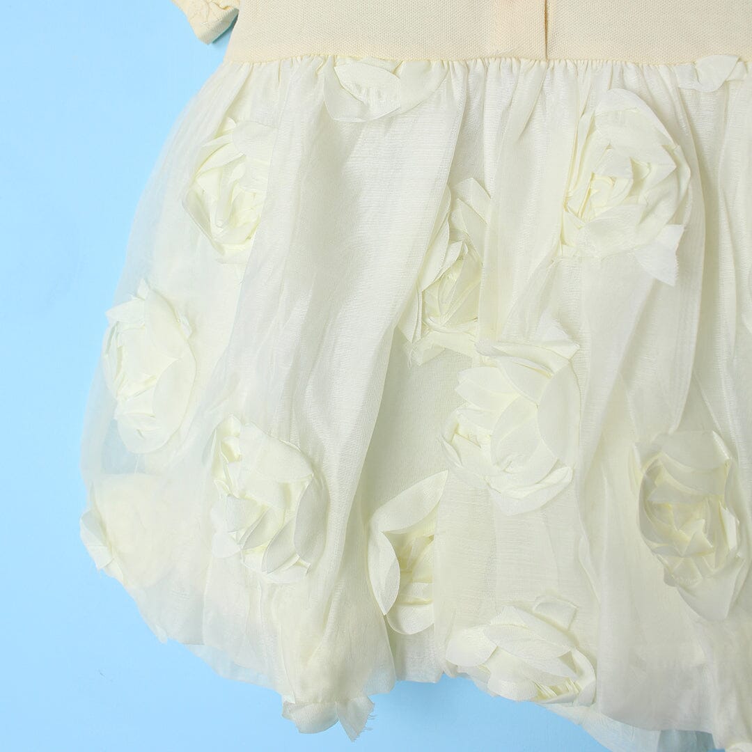 Decent Off White Little Girl Frock Frock Iluvlittlepeople 