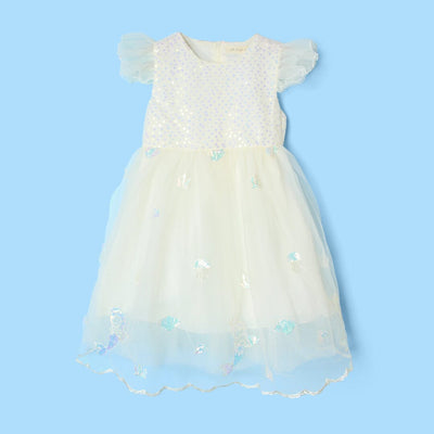 Decent Off White Little Girl Dream Frock Frock Iluvlittlepeople 3-4 Years Off White Summer