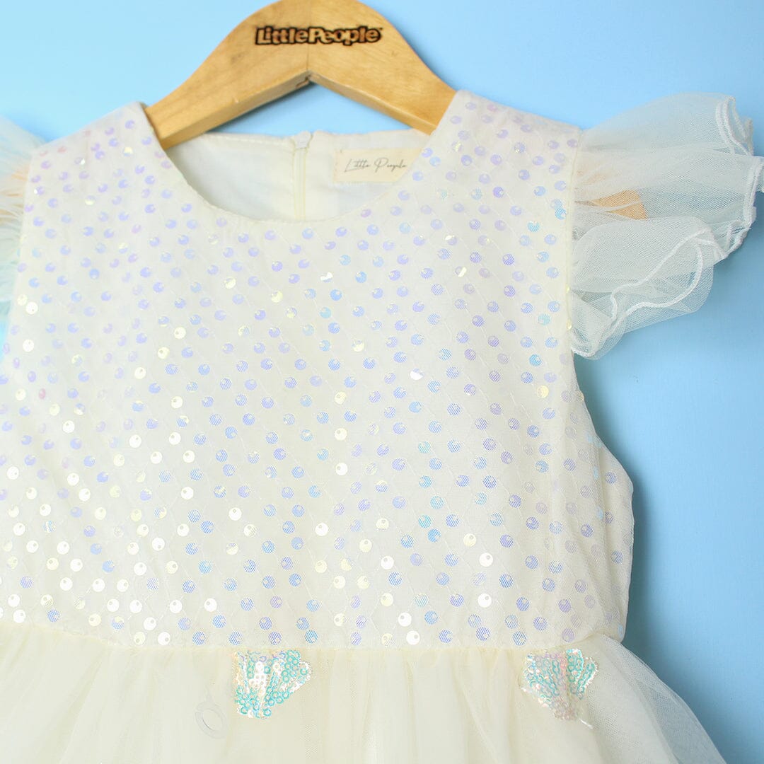 Decent Off White Little Girl Dream Frock Frock Iluvlittlepeople 