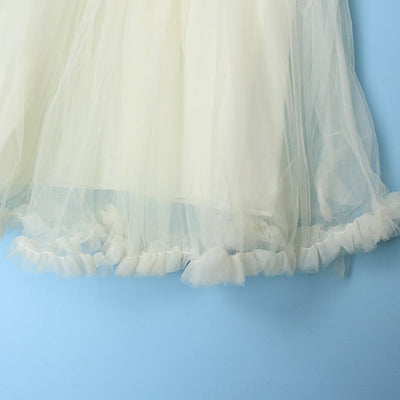 Stylish Off White Little Girl Dream Frock Frock Iluvlittlepeople 