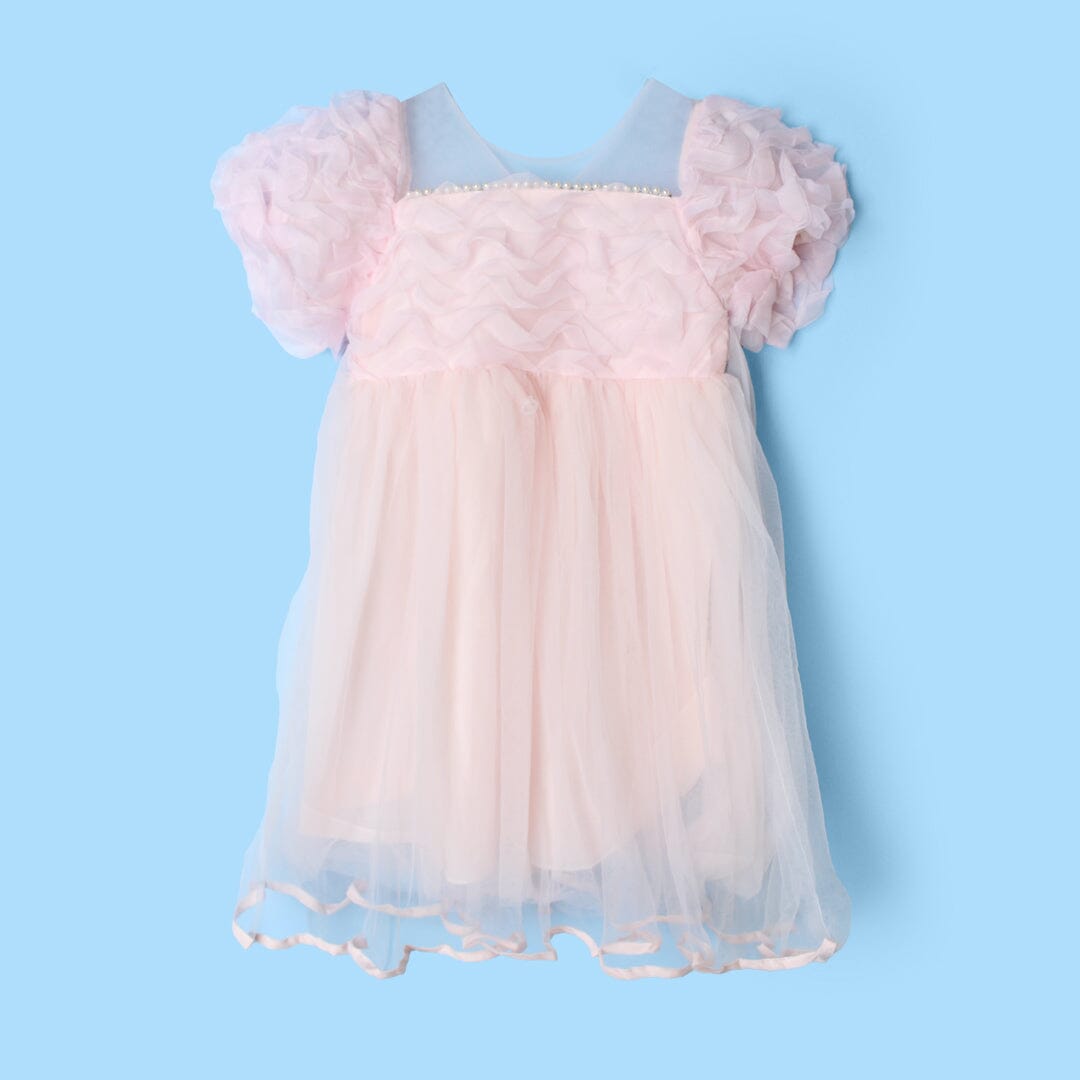 Fancy Pink Little Girl Dream Frock Frock Iluvlittlepeople 3-4 Years Pink Summer