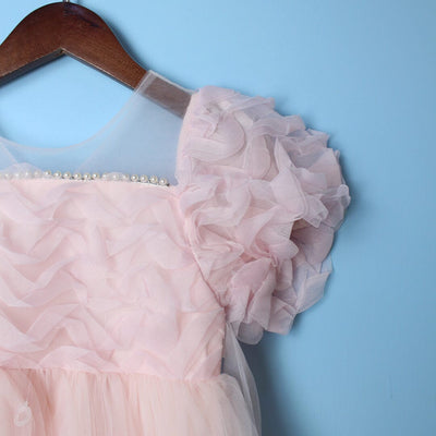 Fancy Pink Little Girl Dream Frock Frock Iluvlittlepeople 