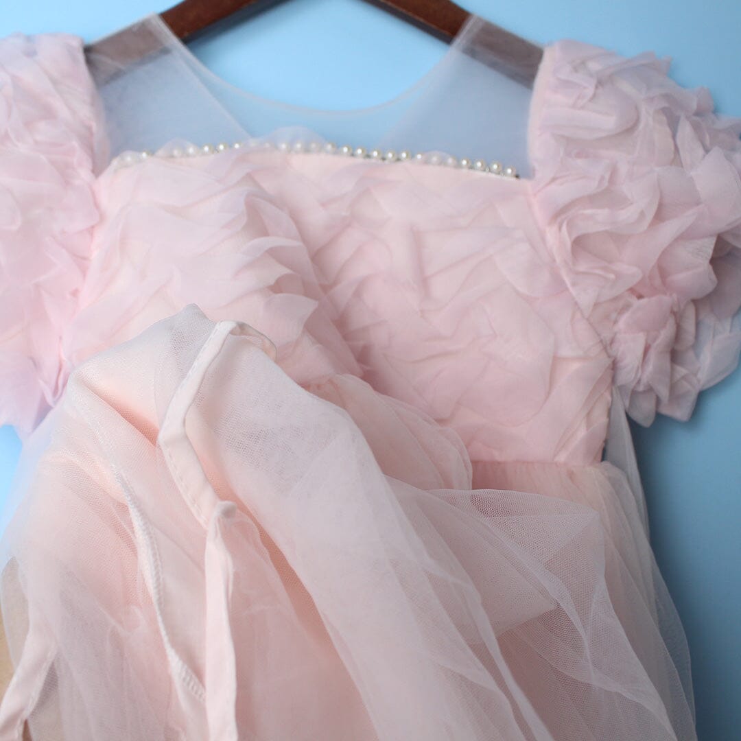 Fancy Pink Little Girl Dream Frock Frock Iluvlittlepeople 