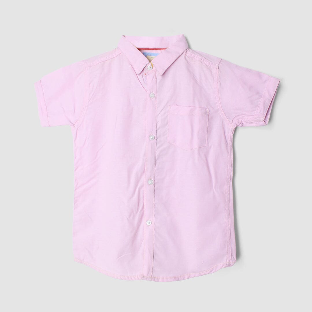 Stylish Pink Themed Stylish Boys Casual Shirt Casual Shirt Iluvlittlepeople 9-12 Months Pink Summer