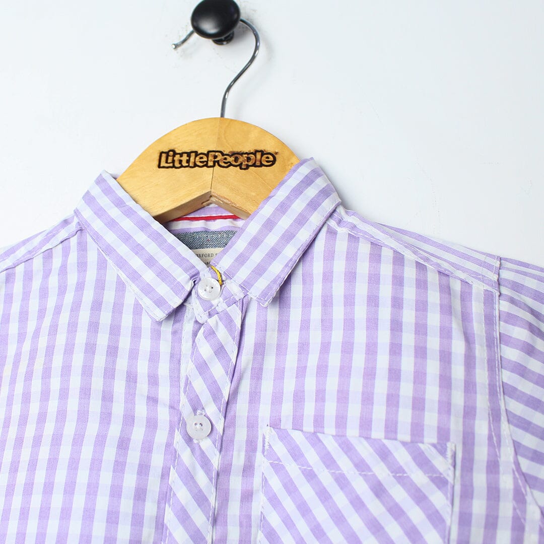 Fantastic Purple Themed Stylish Boys Casual Shirt Casual Shirt Iluvlittlepeople 