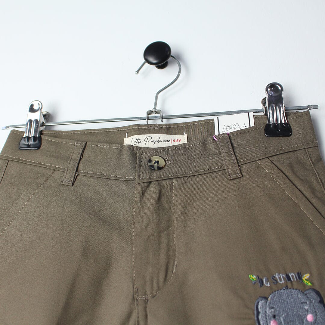 Little People Brown Themed Summer Boys Short Short Iluvlittlepeople 