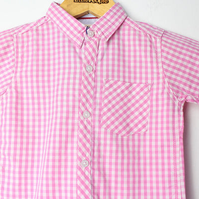 Stylish Pink Themed Stylish Boys Casual Shirt Casual Shirt Iluvlittlepeople 