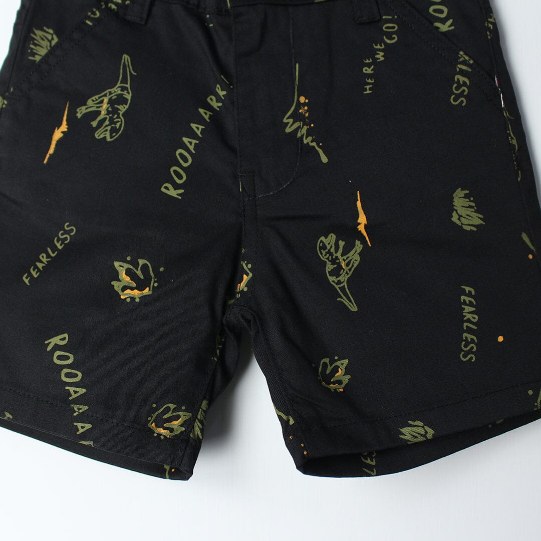 Mad Black Themed Summer Boys Short Short Iluvlittlepeople 