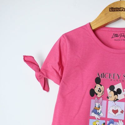 Sweet Pink Themed Girls T-Shirt T-Shirt Iluvlittlepeople 