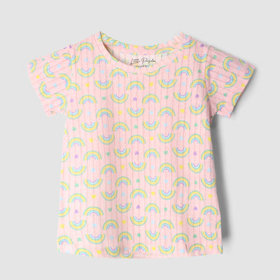 Desire Pink Themed Girls T-Shirt T-Shirt Iluvlittlepeople 3-4 Years Pink Summer