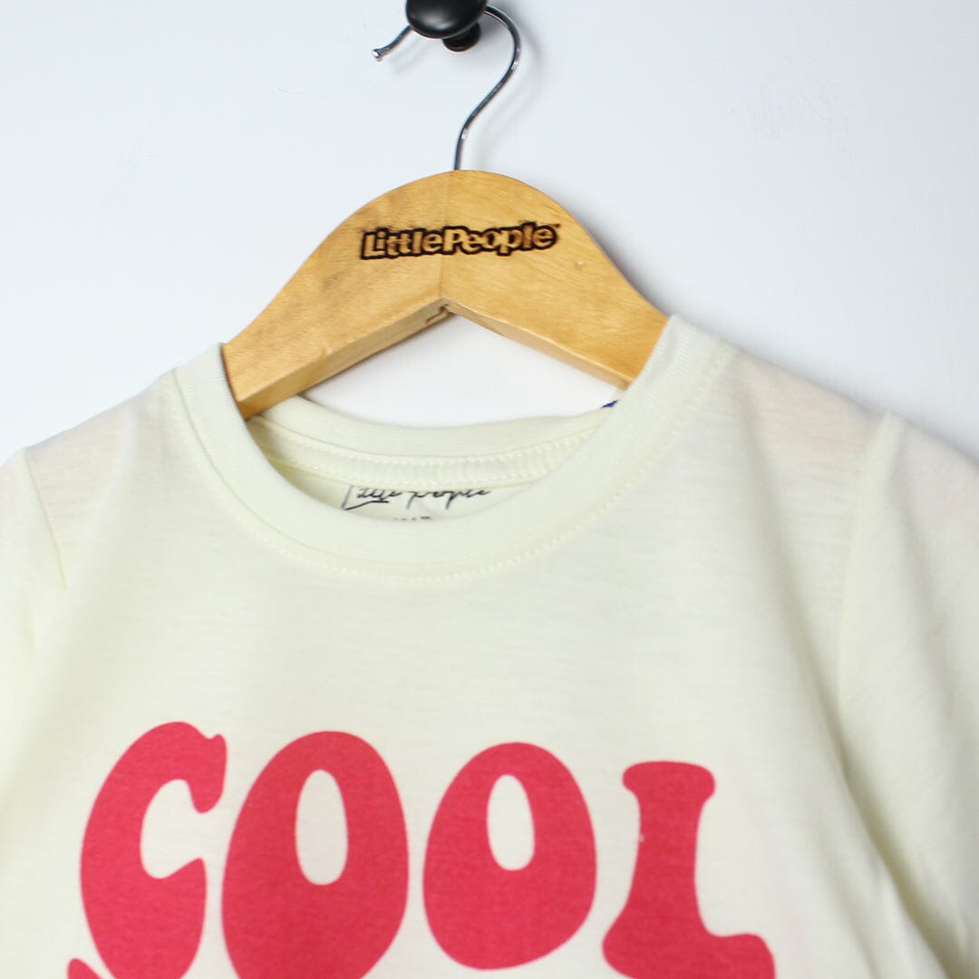 Stylish Off White Themed Boys T-Shirt T-Shirt Iluvlittlepeople 