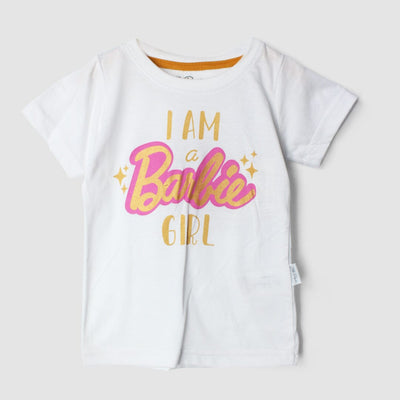 Decent Off White Themed Girls T-Shirt T-Shirt Iluvlittlepeople 3-4 Years Off White Summer
