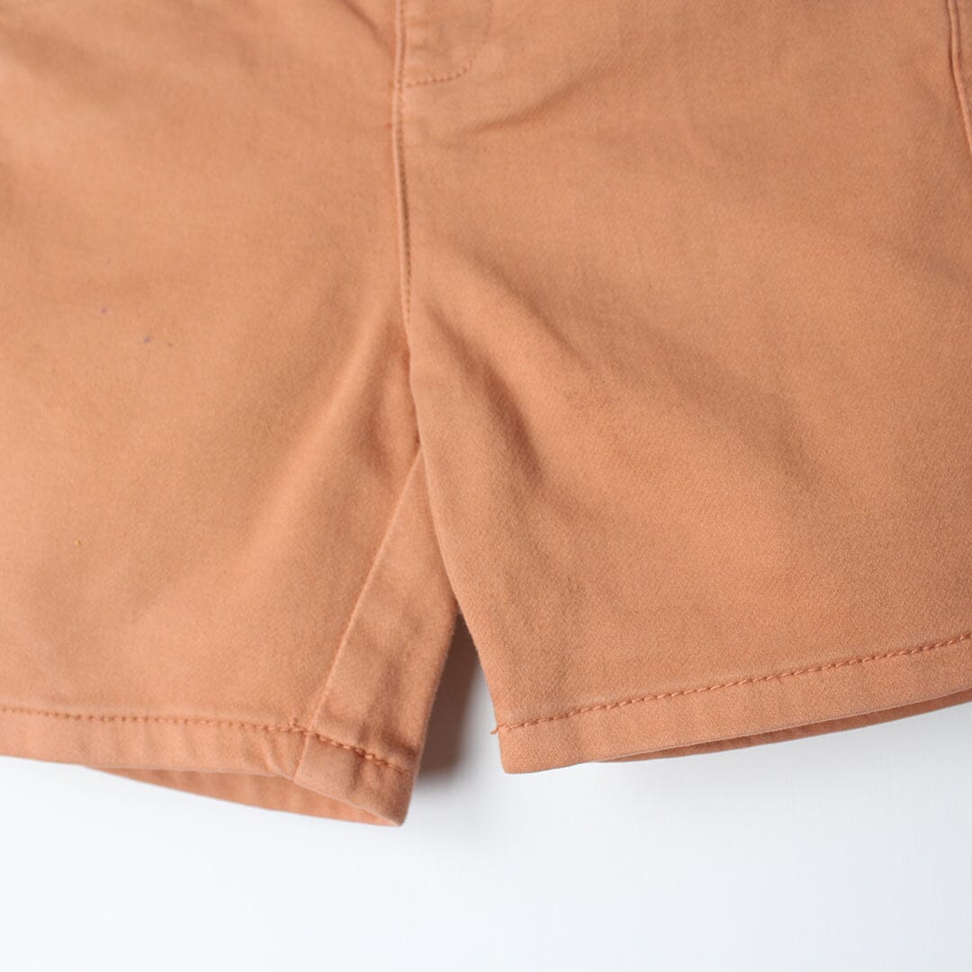 Little People Peach Themed Summer Boys Short Short Iluvlittlepeople 
