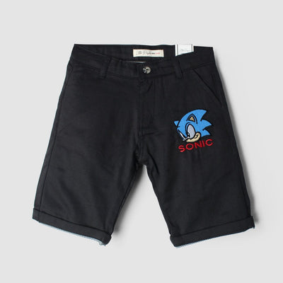 Authentic Black Themed Summer Boys Short Short Iluvlittlepeople 9-12 Months Black Summer