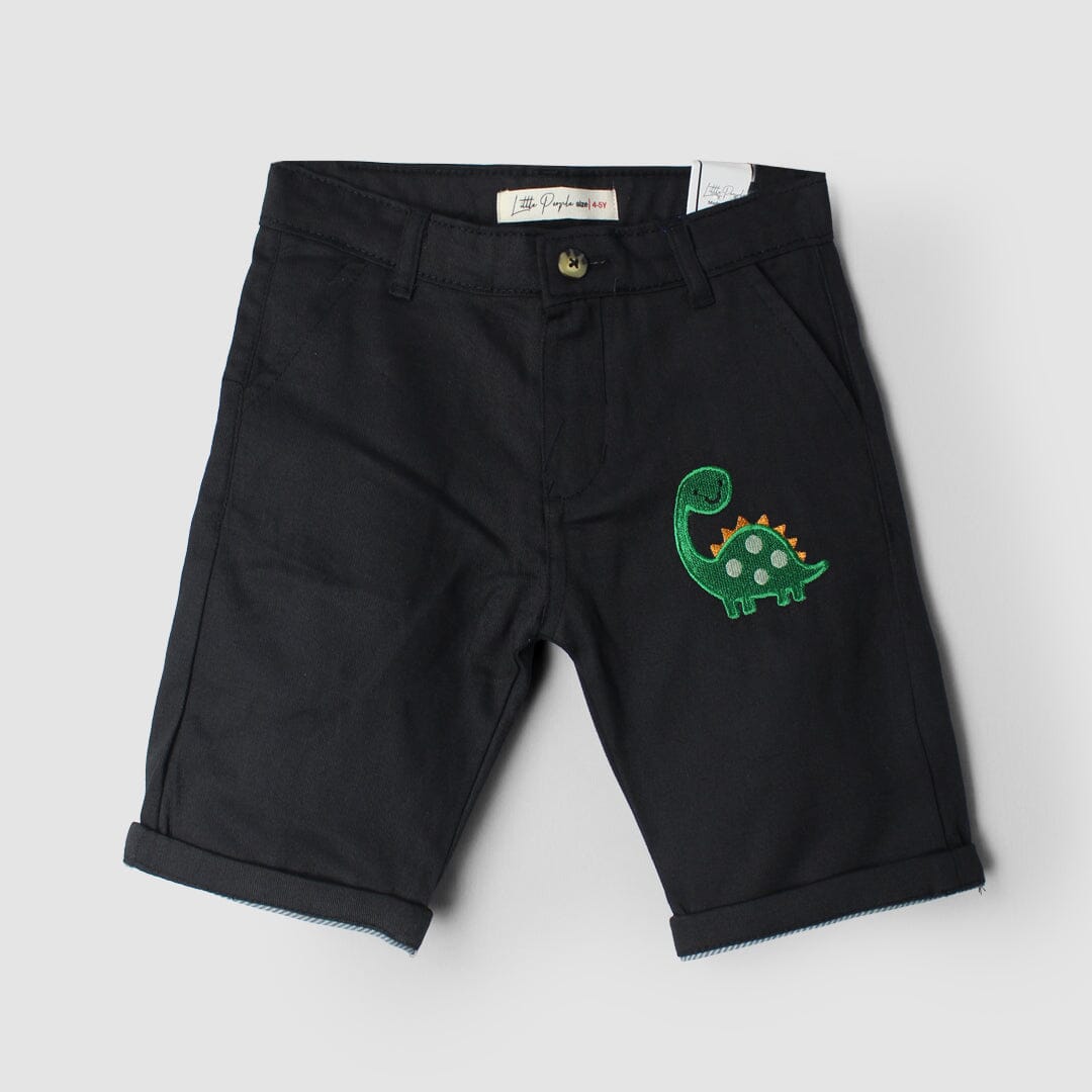 Fantastic Black Themed Summer Boys Short Short Iluvlittlepeople 9-12 Months Black Summer