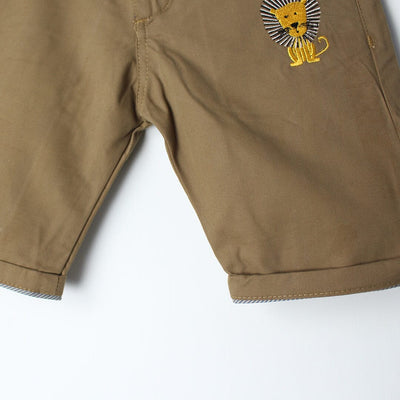 Blessed Brown Themed Summer Boys Short Short Iluvlittlepeople 