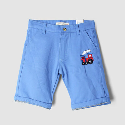 Stylish Blue Themed Summer Boys Short Short Iluvlittlepeople 9-12 Months Blue Summer