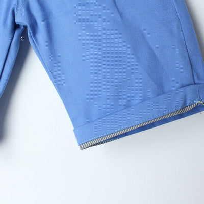 Stylish Blue Themed Summer Boys Short Short Iluvlittlepeople 