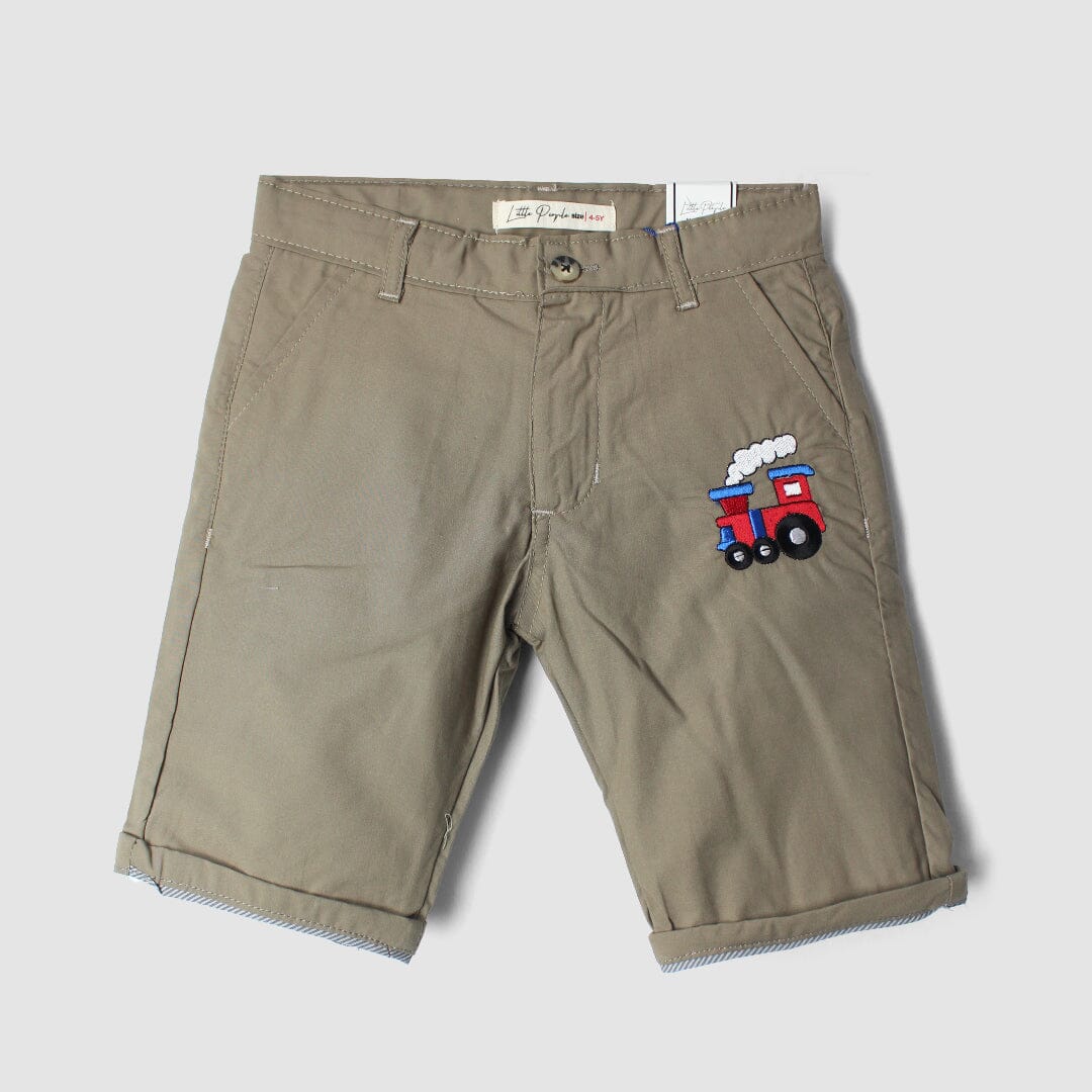 Blessed Brown Themed Summer Boys Short Short Iluvlittlepeople 9-12 Months Brown Summer