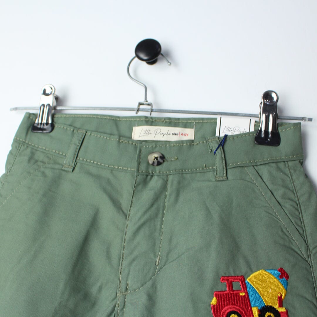 Smart Green Themed Summer Boys Short Short Iluvlittlepeople 